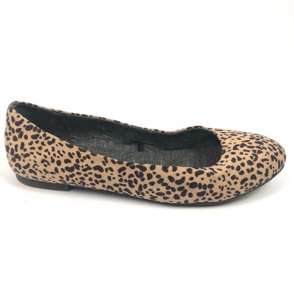 -SoldDr Scholls Cheetah Animal Print Ballet Flats - Picture 1 of 8